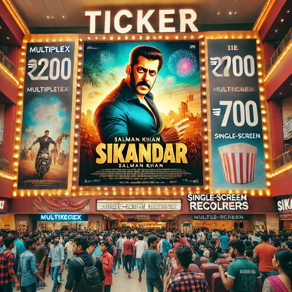Sikandar: सलमान खान की फिल्म 'सिकंदर' की टिकटों की कीमतें आसमान छू रही हैं, एडवांस बुकिंग में जबरदस्त उछाल